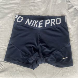 Navy Blue Nike Pros size Medium